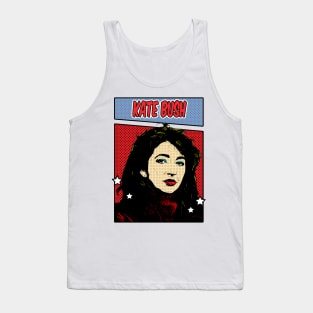 Kate Bush 80s Pop Art Comic Style Tank Top